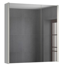 Зеркальный шкаф Comforty Женева 75 Дуб белый