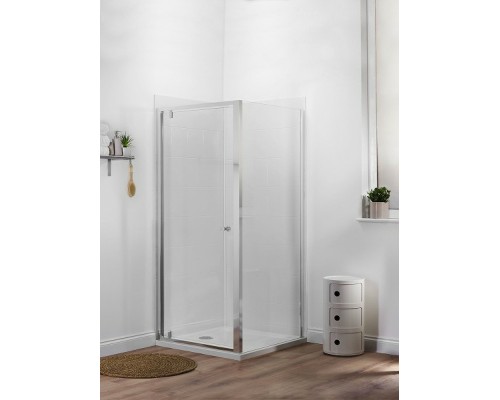 Душевая стенка Jacob Delafon Serenity 90 профиль Хром стекло прозрачное