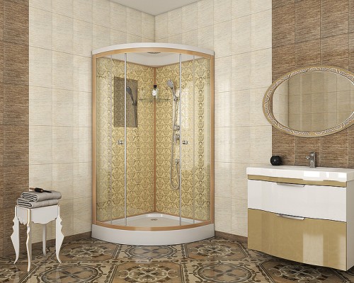 Душевая кабина Niagara Lux 90x90 NG-7701G без гидромассажа