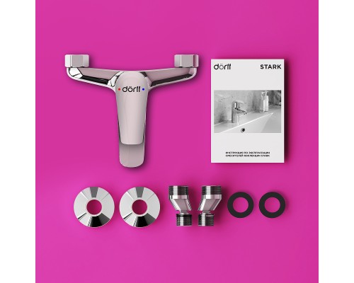 Смеситель для ванны Dorff Stark D1101000 Хром