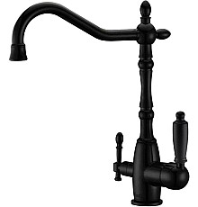 Смеситель для кухонной мойки ZORG Sanitary ZR 312 YF-33-BLACK