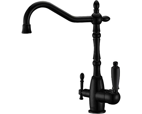 Смеситель для кухонной мойки ZORG Sanitary ZR 312 YF-33-BLACK