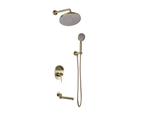 Душевой гарнитур Bronze de Luxe Scandi бронза