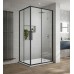 Душевой уголок Vincea Slim-U 100x80 Черный матовый