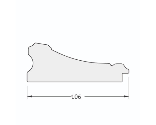 Зеркало Evoform Exclusive 180х120 Барокко золото