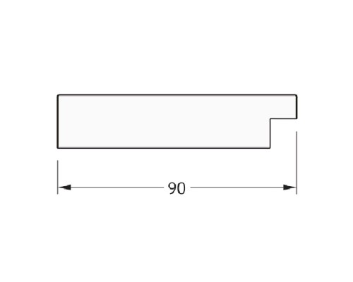 Зеркало Evoform Exclusive-G 171х96 BY 4408 с гравировкой в багетной раме - Золотые дюны 90 мм