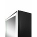 Зеркальный шкаф Art&Max Techno AM-Tec-1000-800-2D-F-Nero с подсветкой с бесконтактным выключателем Черный