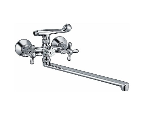 Смеситель для ванны Haiba HB2225 универсальный Хром