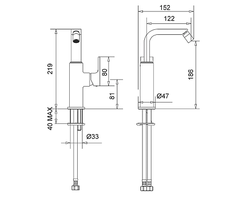 Смеситель для биде Migliore Tenesi 25419 Хром