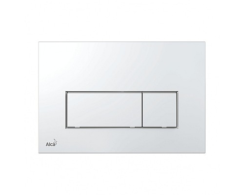 Кнопка смыва AlcaPlast THIN M571 хром глянцевый