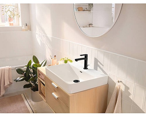 Смеситель для раковины Hansgrohe Rebris S 72517670 Черный матовый