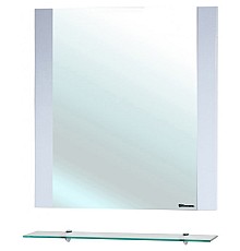 Зеркало Bellezza Рокко 80 4613713030019 с полкой Белое