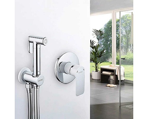 Гигиенический душ со смесителем Gappo Noar G7248 Белый Хром