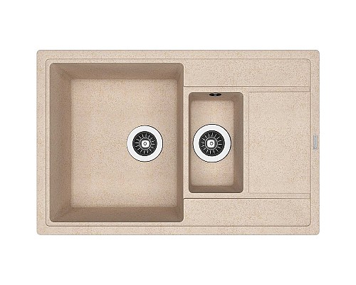 Кухонная мойка Florentina Липси-780К 20.250.D0780.107 Песочная
