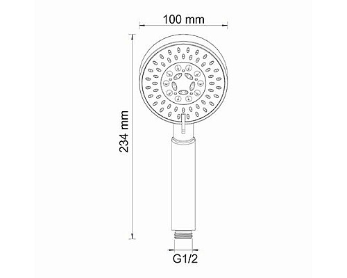 Лейка 5-функциональная WasserKRAFT A036