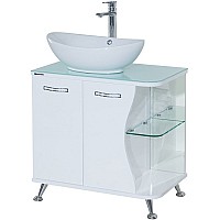 Тумба под раковину Bellezza Рио 70 L 4633611242017 Белая