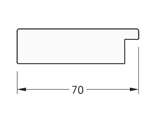Зеркало Evoform Definite 76х56 BY 3049 в багетной раме - Мозаика античная медь 70 мм