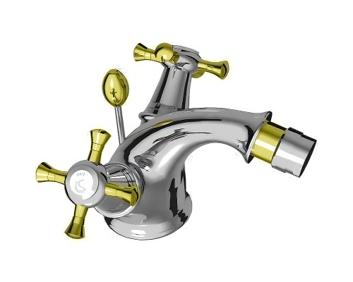 Смеситель для биде Ideal Standard Reflection B9655LS Хром Золото