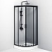 Душевой уголок AM.PM Gem 80х80 W90G-401-080BT профиль Черный матовый стекло прозрачное