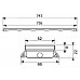 Стеклянная панель TECE drainline 600892
