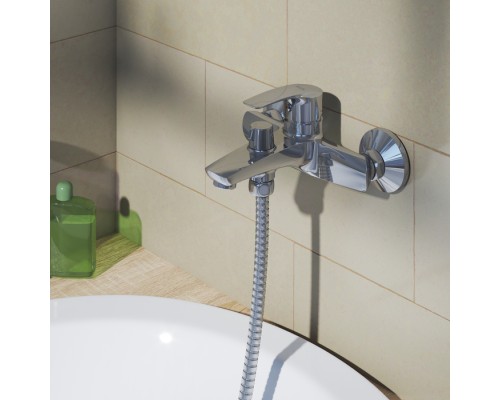 Смеситель для ванны IDDIS Ray с керамическим дивертором RAYSB02i02WA