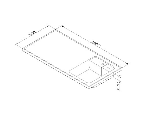 Раковина AM.PM X-Joy 100 R M85AWPR1001WG на стиральную машину Белая