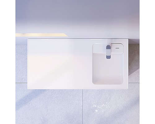 Раковина AM.PM X-Joy 100 R M85AWPR1001WG на стиральную машину Белая