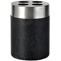 Стакан для зубных щеток Ridder Stone 22010210 Черный