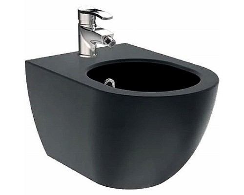 Биде Creavit Free FE510-00SM00E-0000 подвесное Черное матовое