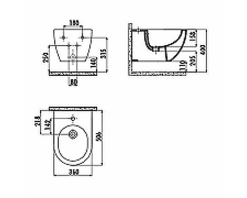 Биде Creavit Free FE510-00SM00E-0000 подвесное Черное матовое
