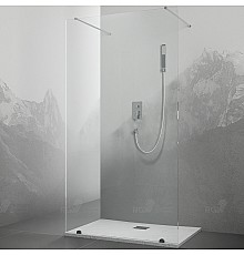 Душевая перегородка RGW Walk In WA-016 120 35101612-11 профиль Хром стекло прозрачное