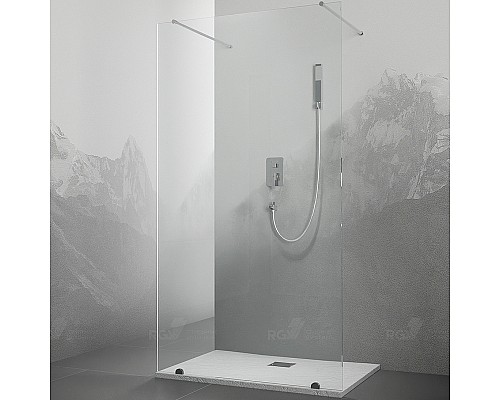 Душевая перегородка RGW Walk In WA-016 120 35101612-11 профиль Хром стекло прозрачное