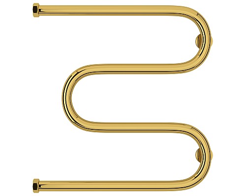 Полотенцесушитель водяной 500х500 золотой Сунержа М-образный+ 03-4007-5050