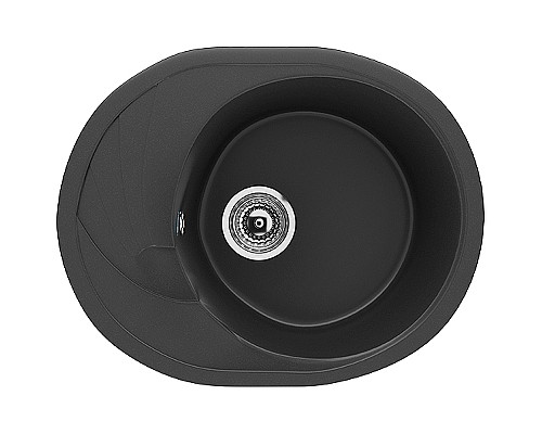 Кухонная мойка Ulgran Classic U-403-344 Ультра-черная