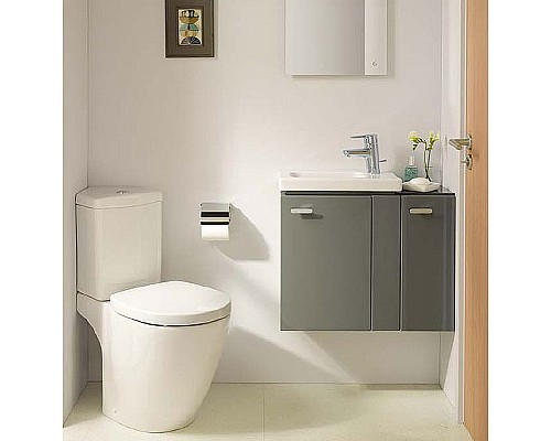 Унитаз компакт Ideal Standard Connect Space E119501 без бачка и сиденья