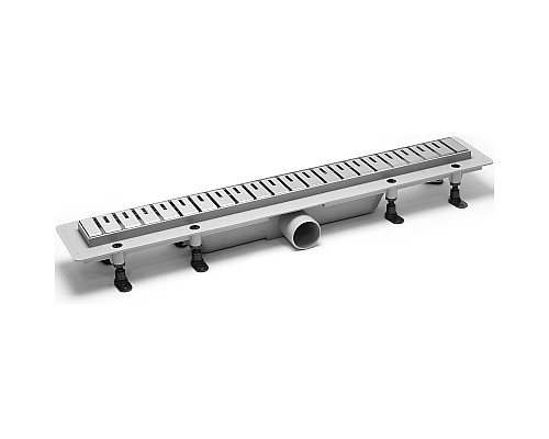 Душевой лоток PlastBrno Design 2 65 SZA2650 с решеткой Хром Душевой лоток PlastBrno Design 2 65 SZA2650 с решеткой Хром