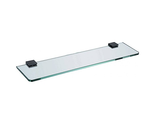 Стеклянная полка Allen Brau Infinity 6.21012-31 Черная матовая