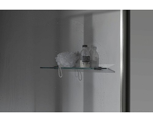 Стеклянная полка Allen Brau Infinity 6.21012-31 Черная матовая