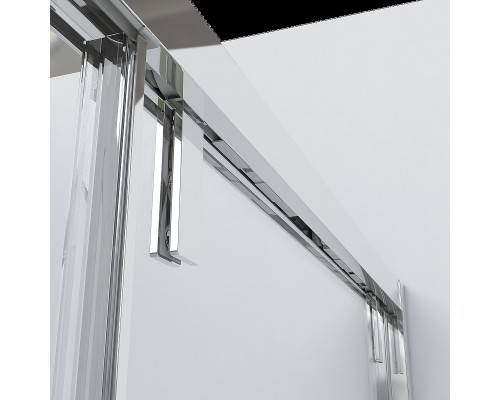 Душевой уголок Vincea Lugano 120х90 VSR-1L9012CGB-1 профиль Черный стекло тонированное