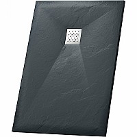 Душевой поддон из искусственного камня Grossman Strong 80x110 GR-S280110Q Графит