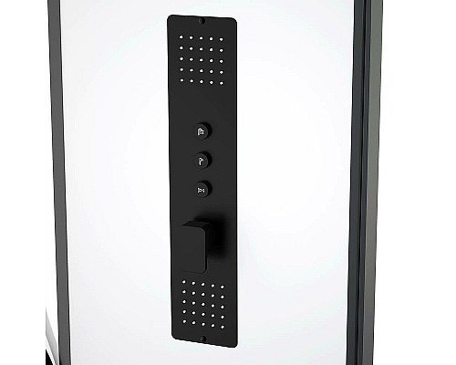 Душевая кабина Black&White Galaxy 160х85 8030000 с гидромассажем