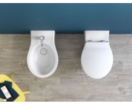 Биде Hatria Le Fiabe Y1A9 подвесное Белое