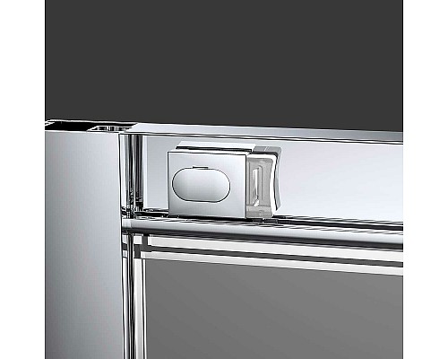 Душевой уголок Vincea Alpha 90x90 VSQ-3AL900MT профиль Хром стекло текстурное