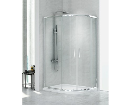 Душевое ограждение NEW TRENDY NEW MAXIMA 120x85x195 (хром)