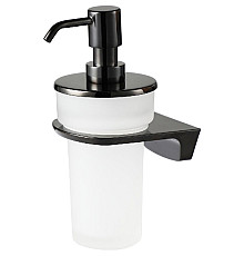 Дозатор для жидкого мыла WasserKRAFT Glan K-5199 Черный глянцевый