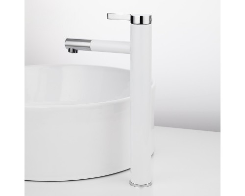 Смеситель для раковины Frap H52 F1052-15 Белый Хром