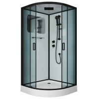 Душевая кабина Niagara Premium NG-6901-01 BLACK 90x90