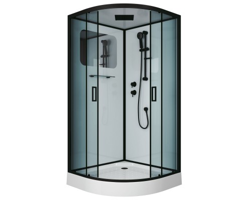 Душевая кабина Niagara Premium NG-6901-01 BLACK 90x90