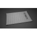 Душевая плита Radaway RadаDrain 119x89 с решеткой Rain