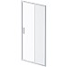 Душевая дверь AM.PM Gem Solo 110 W90G-110-1-195MM Хром матовый